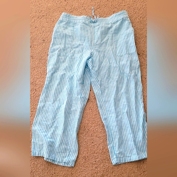 Liz Claiborne Pants - Liz Claiborne Blue Striped Pants